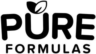 PURE FORMULAS logo