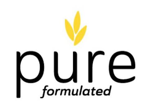 PURE FORMULATED logo