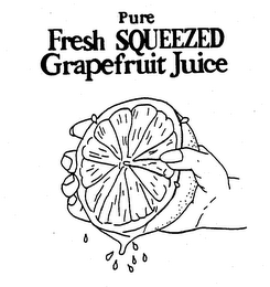 PURE FRESH SQUEEZED GRAPEFRUIT JUICE logo