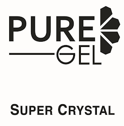PURE GEL SUPER CRYSTAL logo