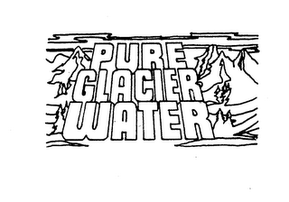 PURE GLACIER WATER logo