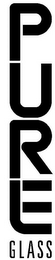 PURE GLASS logo