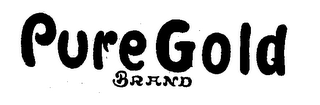 PURE GOLD BRAND logo