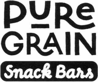 PURE GRAIN SNACK BARS logo