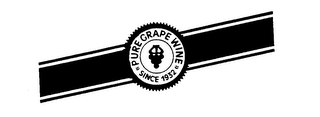 PURE GRAPE WINE SINCE 1932 logo
