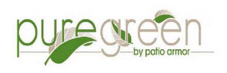 PURE GREEN BY PATIO ARMOR logo