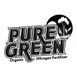 PURE GREEN ORGANIC NITROGEN FERTILIZER logo