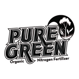 PURE GREEN ORGANIC NITROGEN FERTILIZER logo