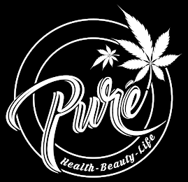 PURE HEALTH BEAUTY LIFE logo