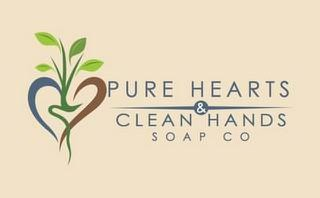 PURE HEARTS & CLEAN HANDS SOAP CO logo