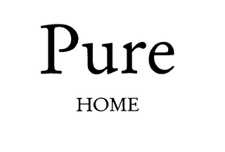 PURE HOME logo