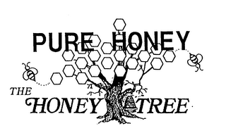 PURE HONEY THE HONEY TREE logo