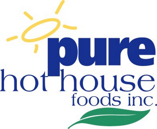 PURE HOT HOUSE FOODS INC. logo