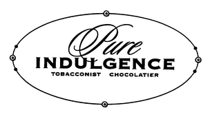 PURE INDULGENCE TOBACCONIST CHOCOLATIER logo