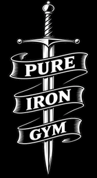 PURE IRON GYM logo