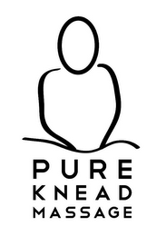 PURE KNEAD MASSAGE logo