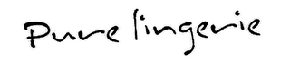 PURE LINGERIE logo