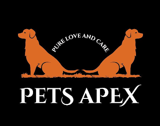 PURE LOVE AND CARE PETS APEX logo