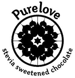 PURE LOVE STEVIA SWEETENED CHOCOLATE logo