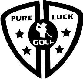PURE LUCK GOLF logo