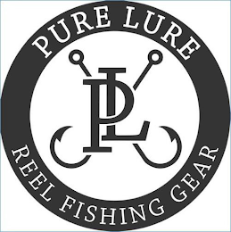 PURE LURE REEL FISHING GEAR PL logo