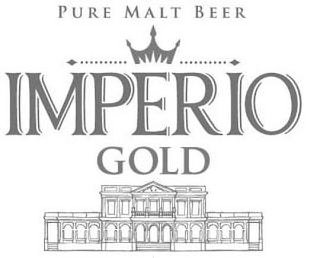 PURE MALT BEER IMPERIO GOLD logo