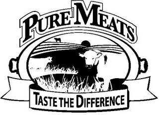 PURE MEATS TASTE THE DIFFERENCE logo