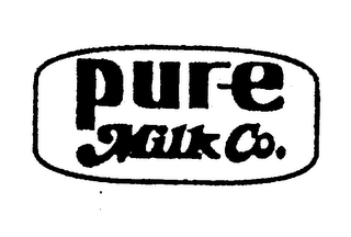PURE MILK CO. logo