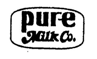 PURE MILK CO. logo