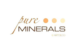 PURE MINERALS ARTDECO logo