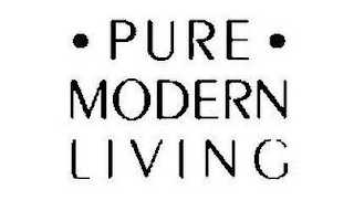 PURE MODERN LIVING logo