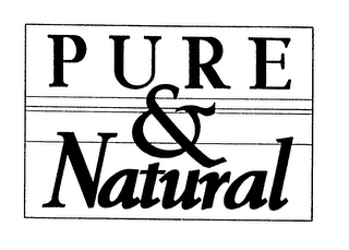 PURE & NATURAL