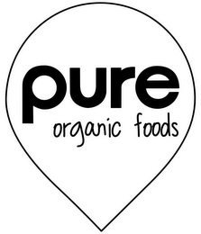 PURE ORGANIC FOODS logo