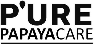 P'URE PAPAYACARE logo