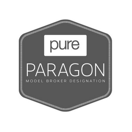 PURE PARAGON MODEL BROKER DESIGNATION logo