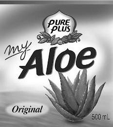PURE PLUS MY ALOE ORIGINAL 500 ML logo