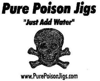 PURE POISON JIGS WWW.PUREPOISONJIGS.COM logo