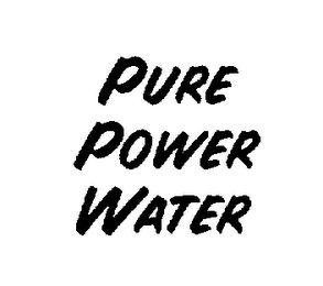 PURE POWER WATER logo