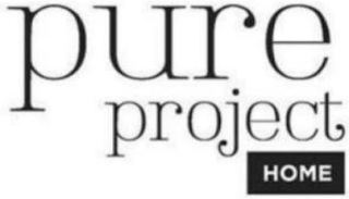 PURE PROJECT HOME logo