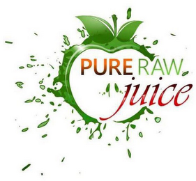 PURE RAW JUICE logo