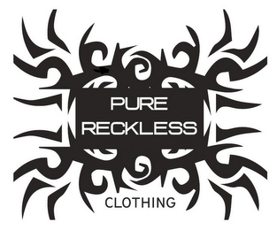 PURE RECKLESS CLOTHING logo