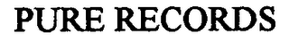 PURE RECORDS logo