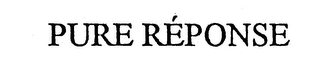 PURE REPONSE logo