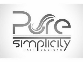 PURE SIMPLICITY HAIR DESIGNS logo