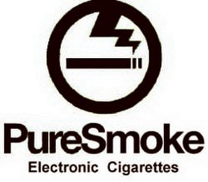 PURE SMOKE ELECTRONIC CIGARETTES logo