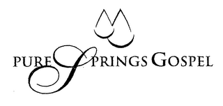 PURE SPRINGS GOSPEL logo