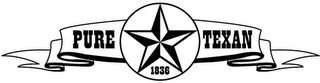 PURE TEXAN 1836 logo