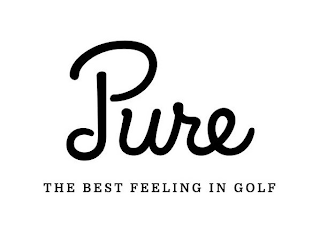 PURE THE BEST FEELING IN GOLF logo