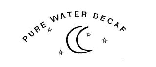 PURE WATER DECAF logo