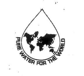 PURE WATER FOR THE WORLD logo